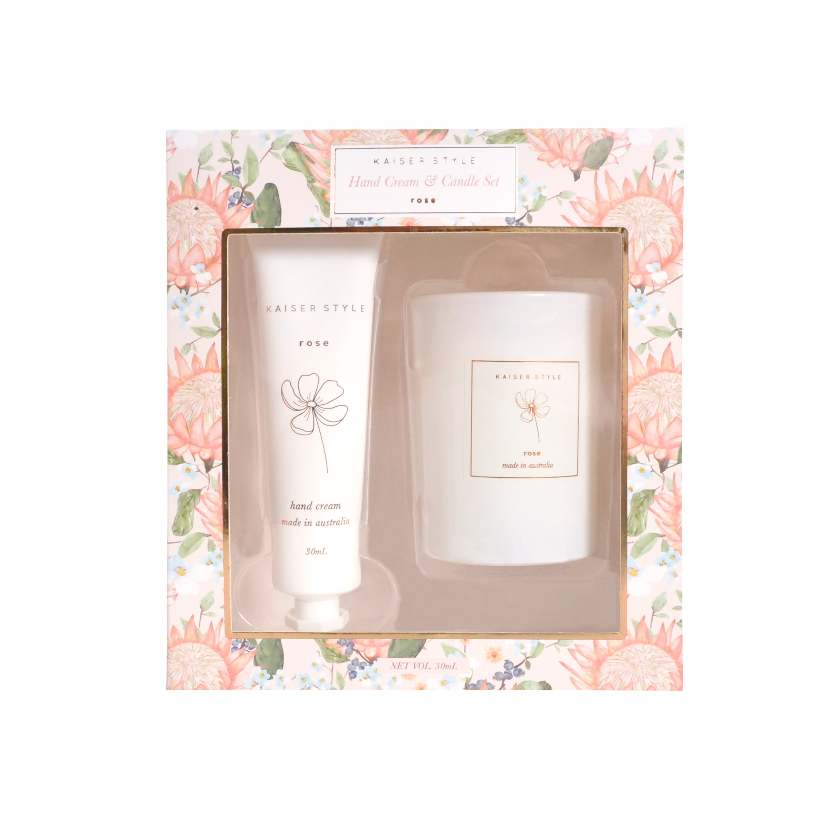 Hand Cream & Candle Gift Pack - Protea